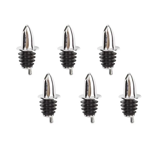 Jiggers  Chrome Jet Fast Pourer (Set of 6 piece)
