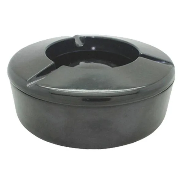 Jiggers  Black Windproof Ashtray (Melamine)