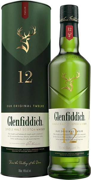 Glenfiddich  12 Years Old (700 ml) (With Box)