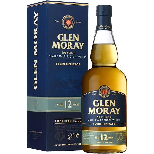 Glen Moray  12 Years Old Single Malt Whisky (700 ml)