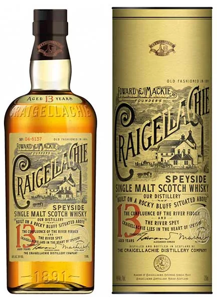Craigellachie  13 Years Old Speyside Single Malt Scotch Whisky (700 ml)