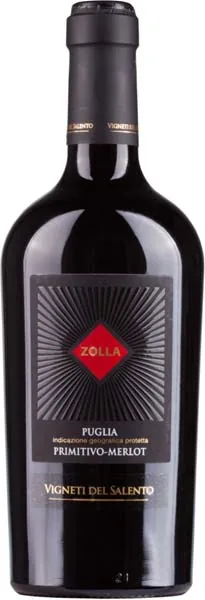 Vigneti del Salento  "ZOLLA" Primitivo Merlot Puglia IGP