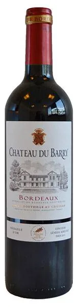 Chateaux Du Barry  Bordeaux Ac Rouge